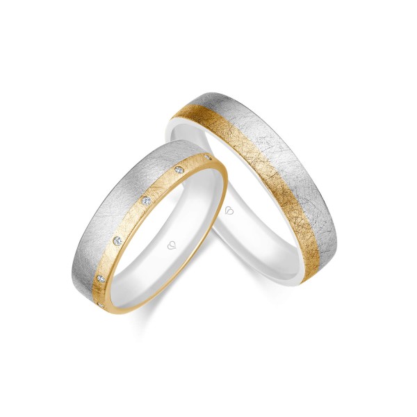 Trauringe Mehrfarbig