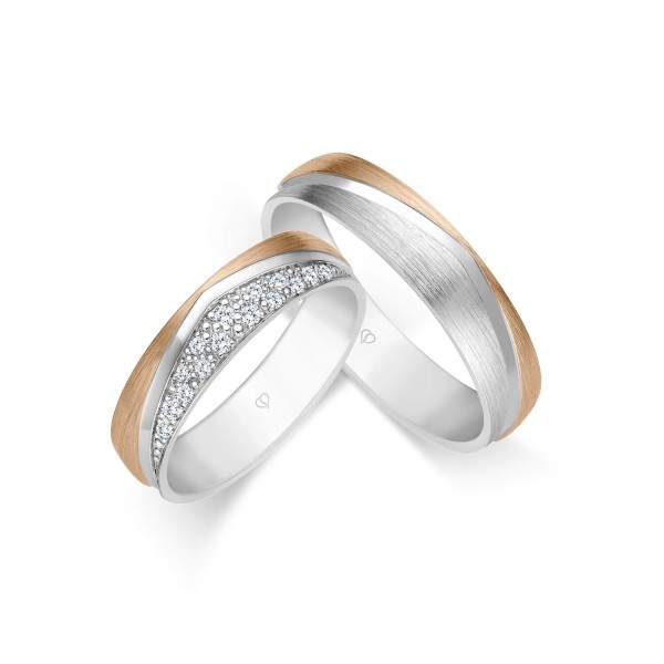 Trauringe Mehrfarbig