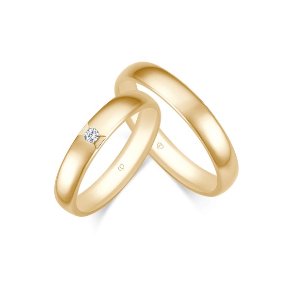 Trauringe Gelbgold