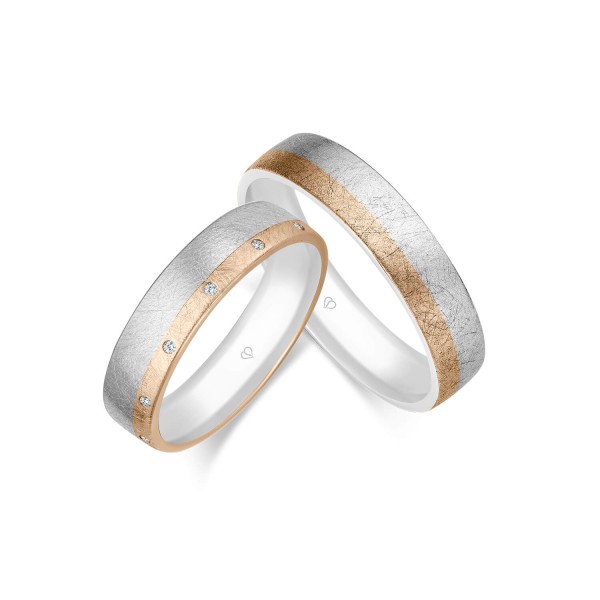 Trauringe Mehrfarbig