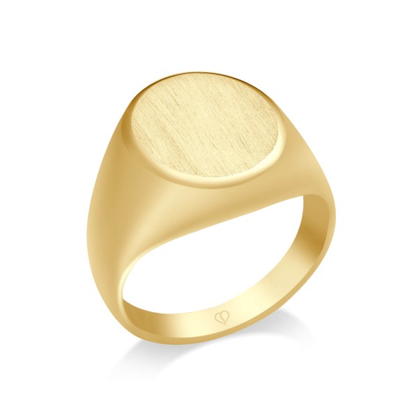 Siegelring Oval 13x11mm