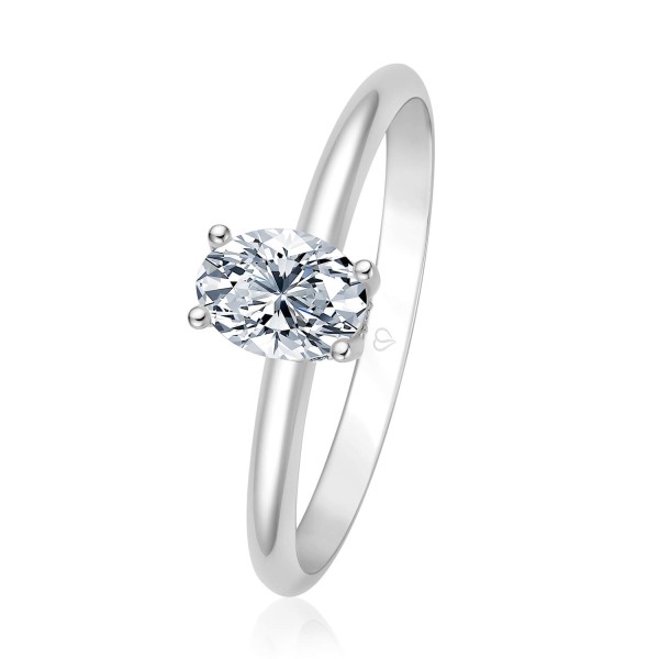 Verlobungsring Becoming Oval