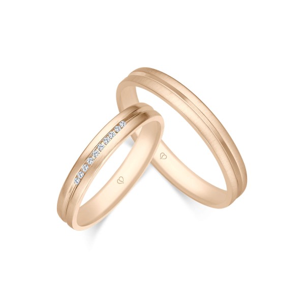 Trauringe Rotgold