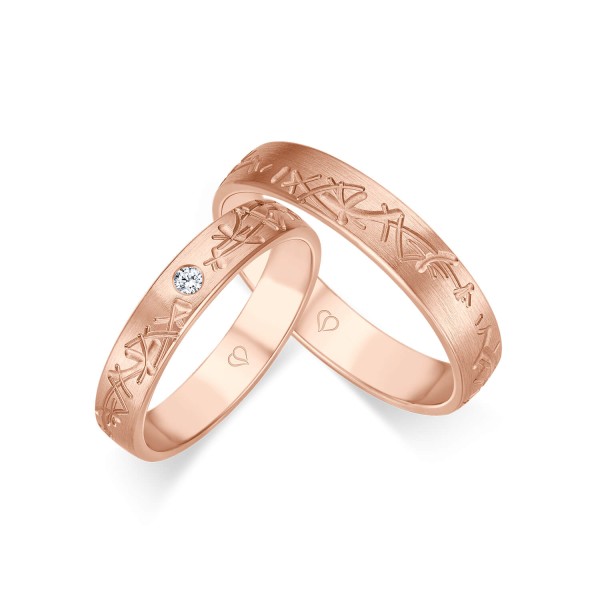 Trauringe Roségold