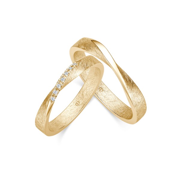 Trauringe Gelbgold