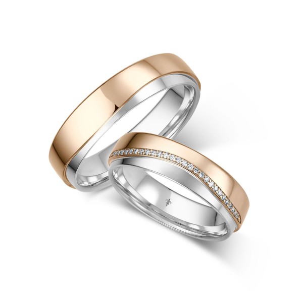 Trauringe Mehrfarbig