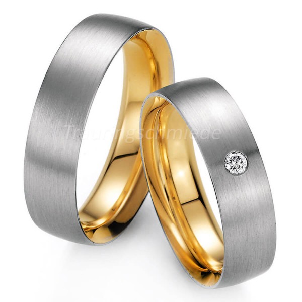 Trauringe Mehrfarbig