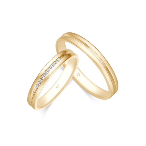 Trauringe Gelbgold
