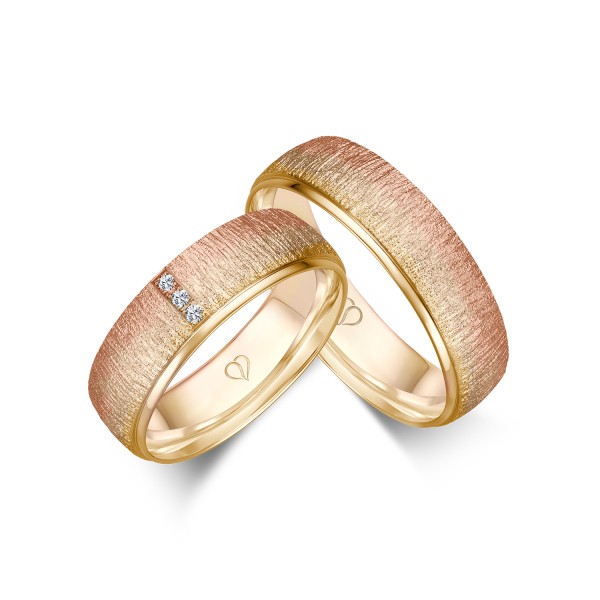 Trauringe Mehrfarbig