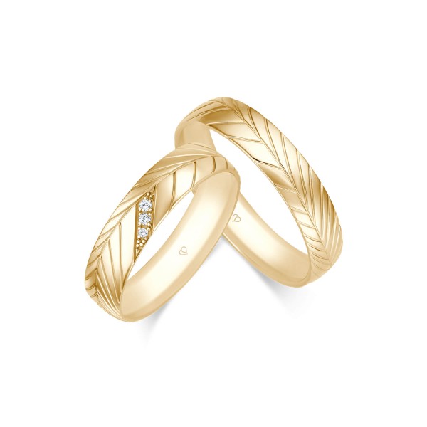 Trauringe Gelbgold