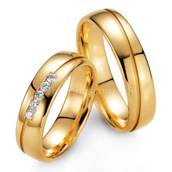 Trauringe Gelbgold