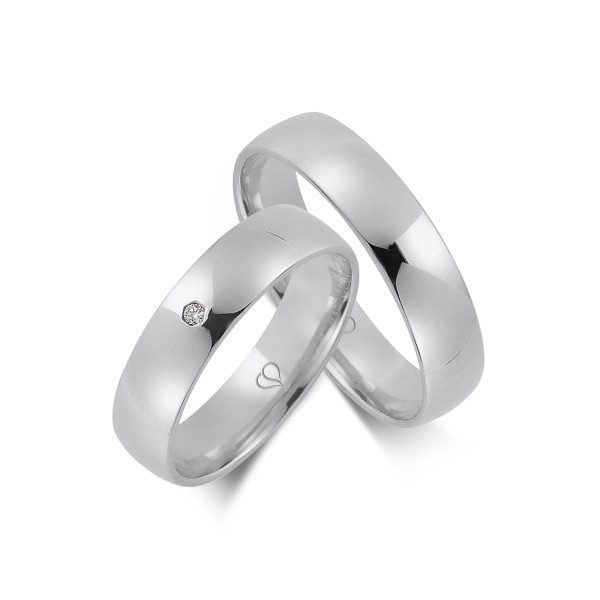 Trauringe Weißgold