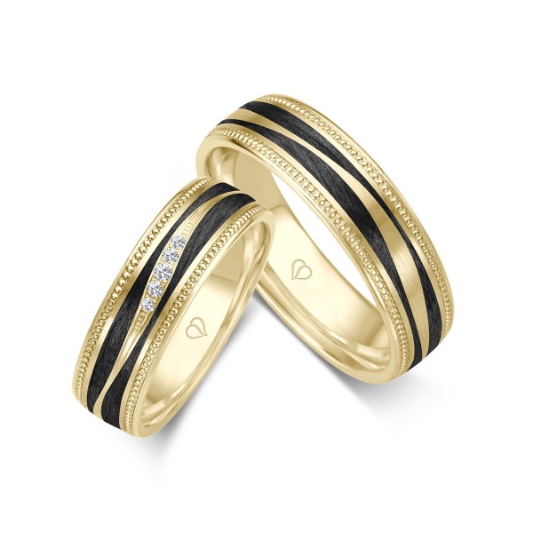 Trauringe Mehrfarbig