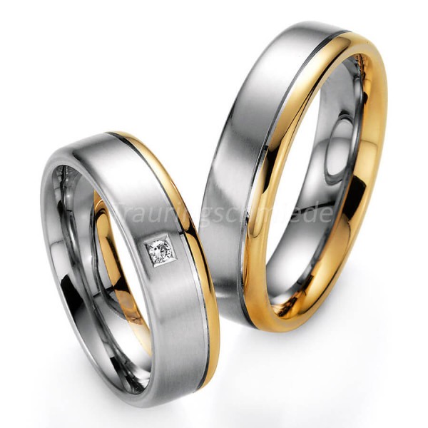 Trauringe Mehrfarbig